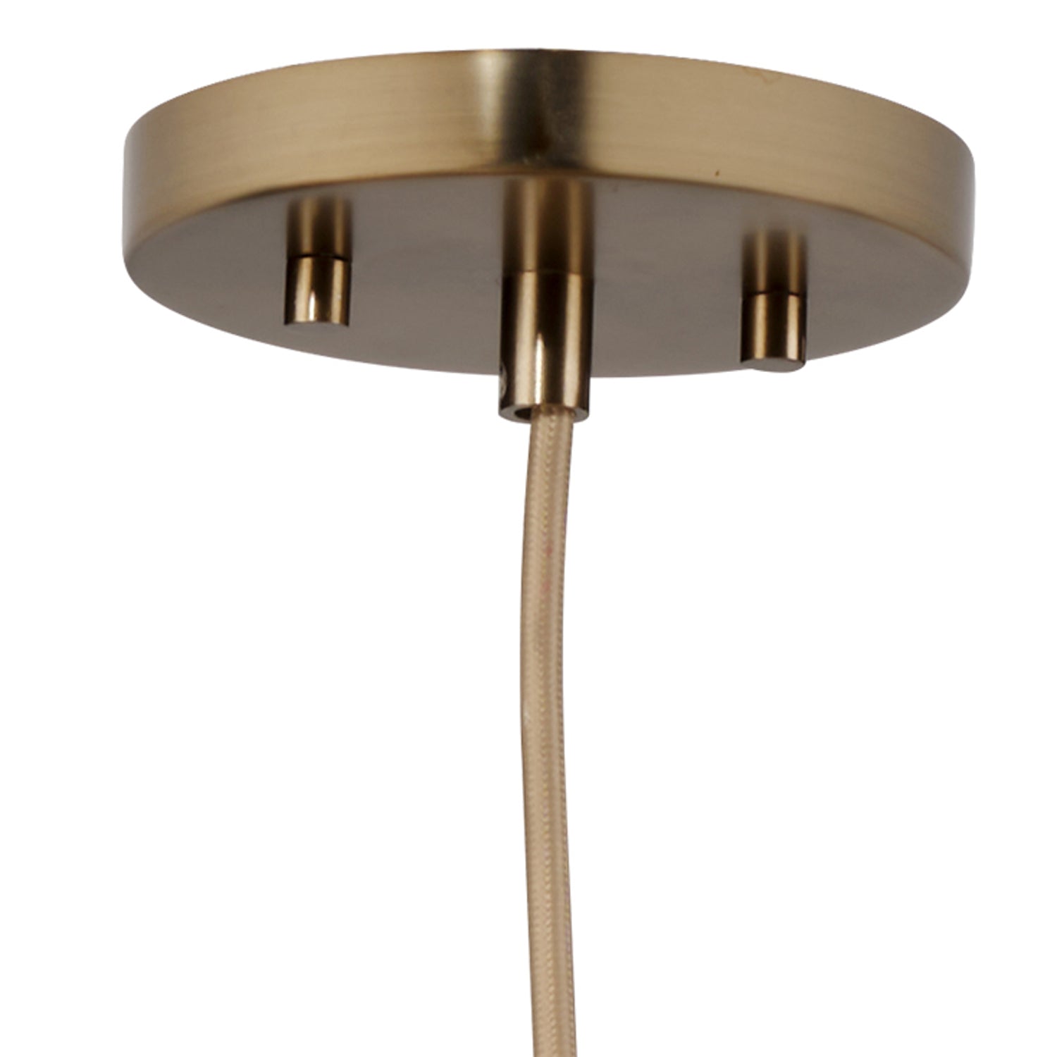 Jamie Young Spun Natural Bamboo Small Pendant