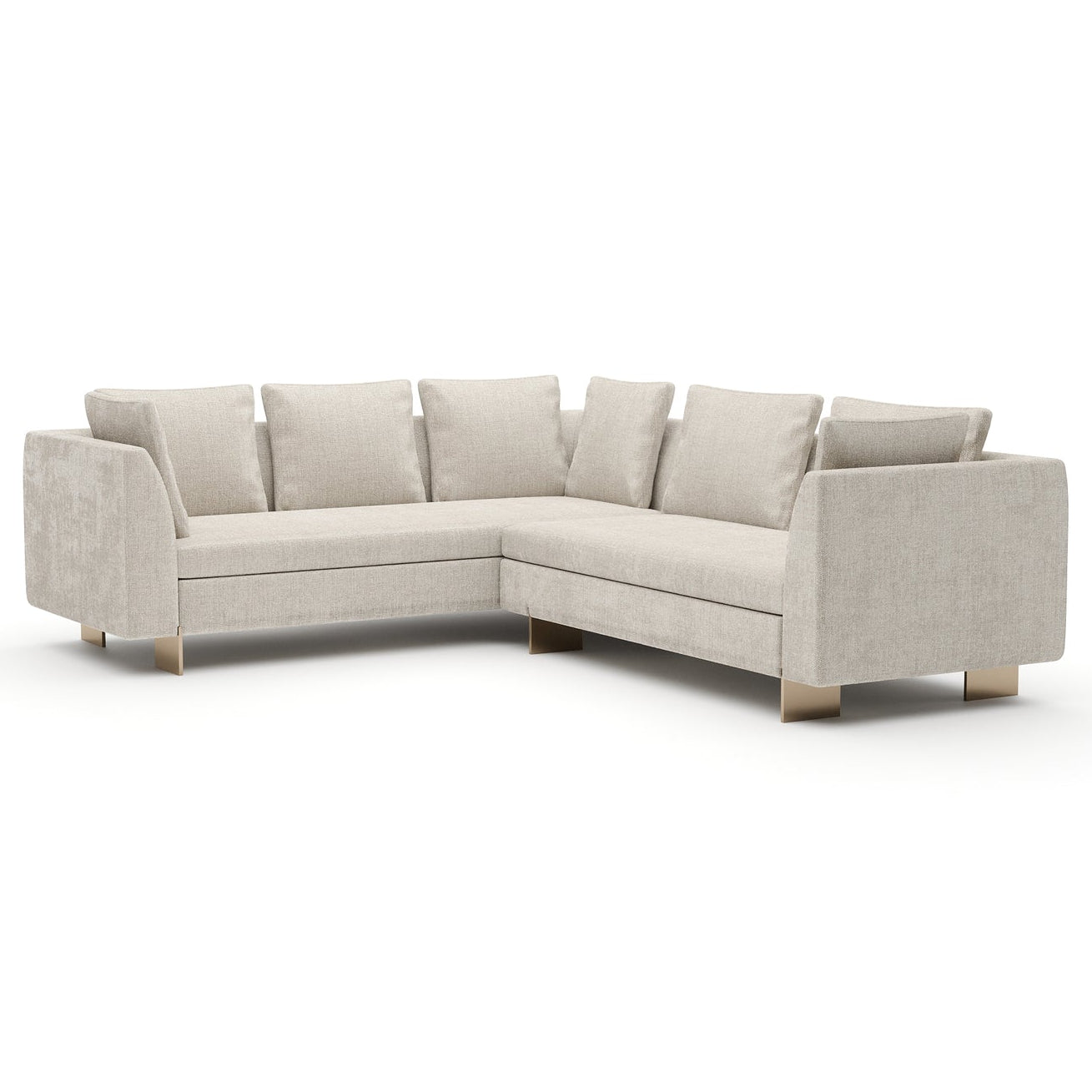 Caracole Altura RAF L Small Sectional Sofa