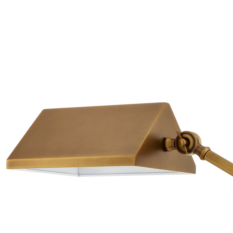 Currey & Co Repertoire Brass Desk Lamp