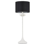 Currey & Co Bexhill White Console Lamp