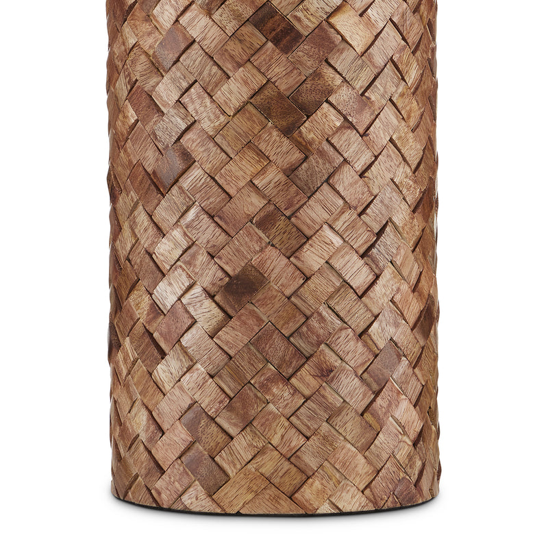 Currey & Co Meraki Wood Table Lamp