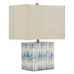 Currey & Co Nadene Blue/White Table Lamp