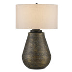 Currey & Co Brigadier Brass Table Lamp