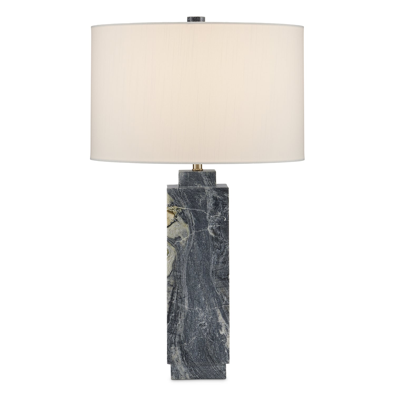 Currey & Co Ashlar Marble Table Lamp
