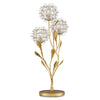 Currey & Co Dandelion Silver/Gold Table Lamp