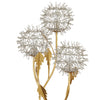 Currey & Co Dandelion Silver/Gold Table Lamp