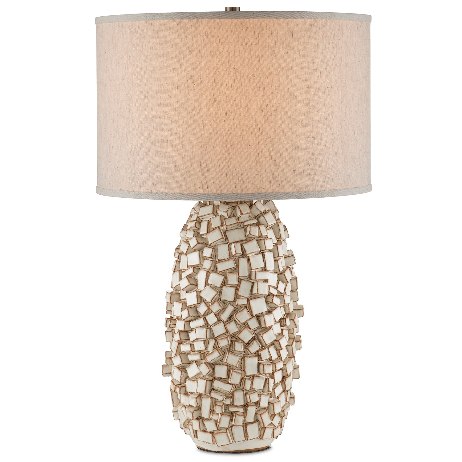 Currey & Co Sugar Cube Table Lamp