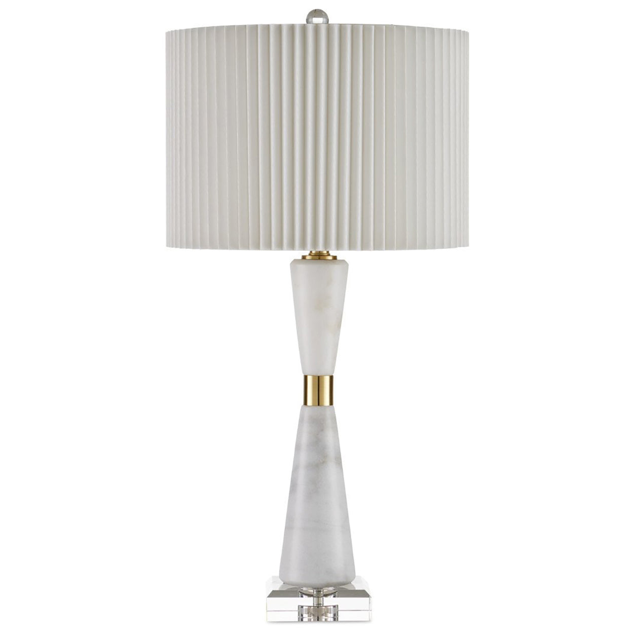 Currey & Co Edelmar Crystal Table Lamp
