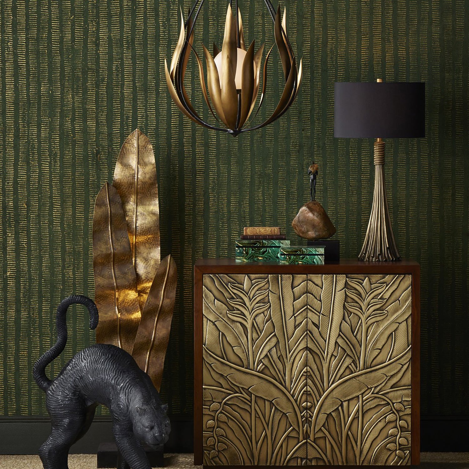Currey & Co Baroque Table Lamp