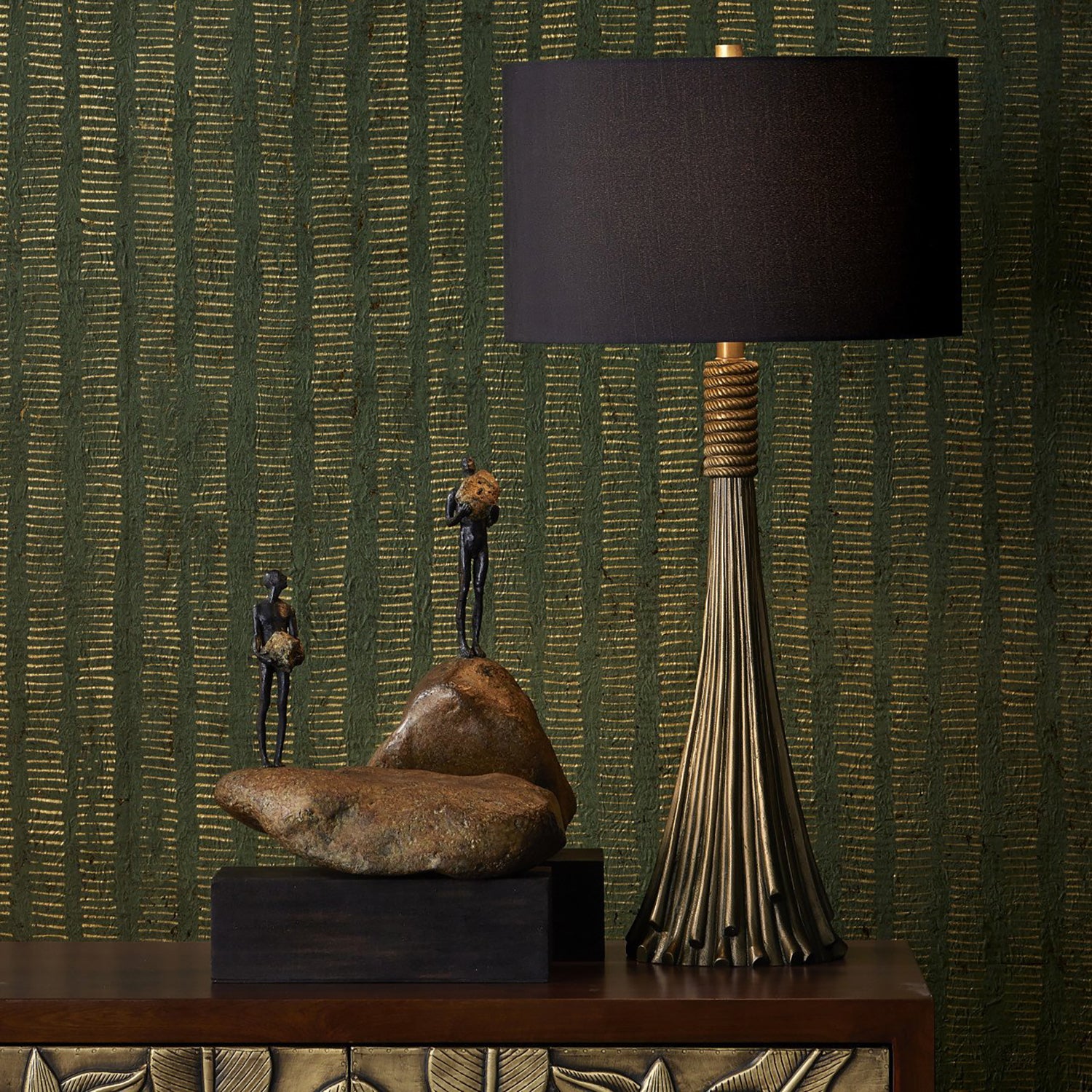 Currey & Co Baroque Table Lamp