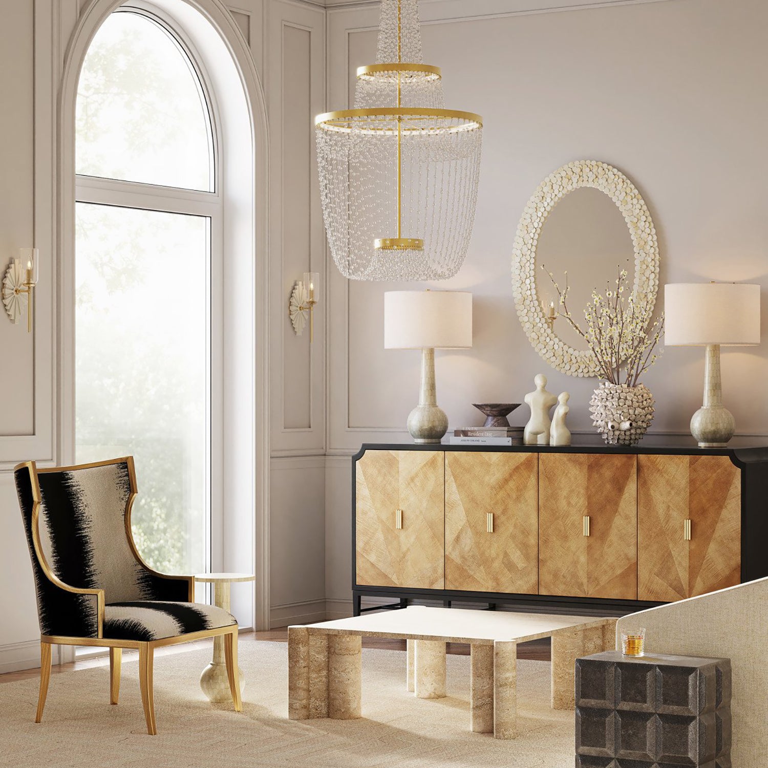 Currey & Co Osa Table Lamp