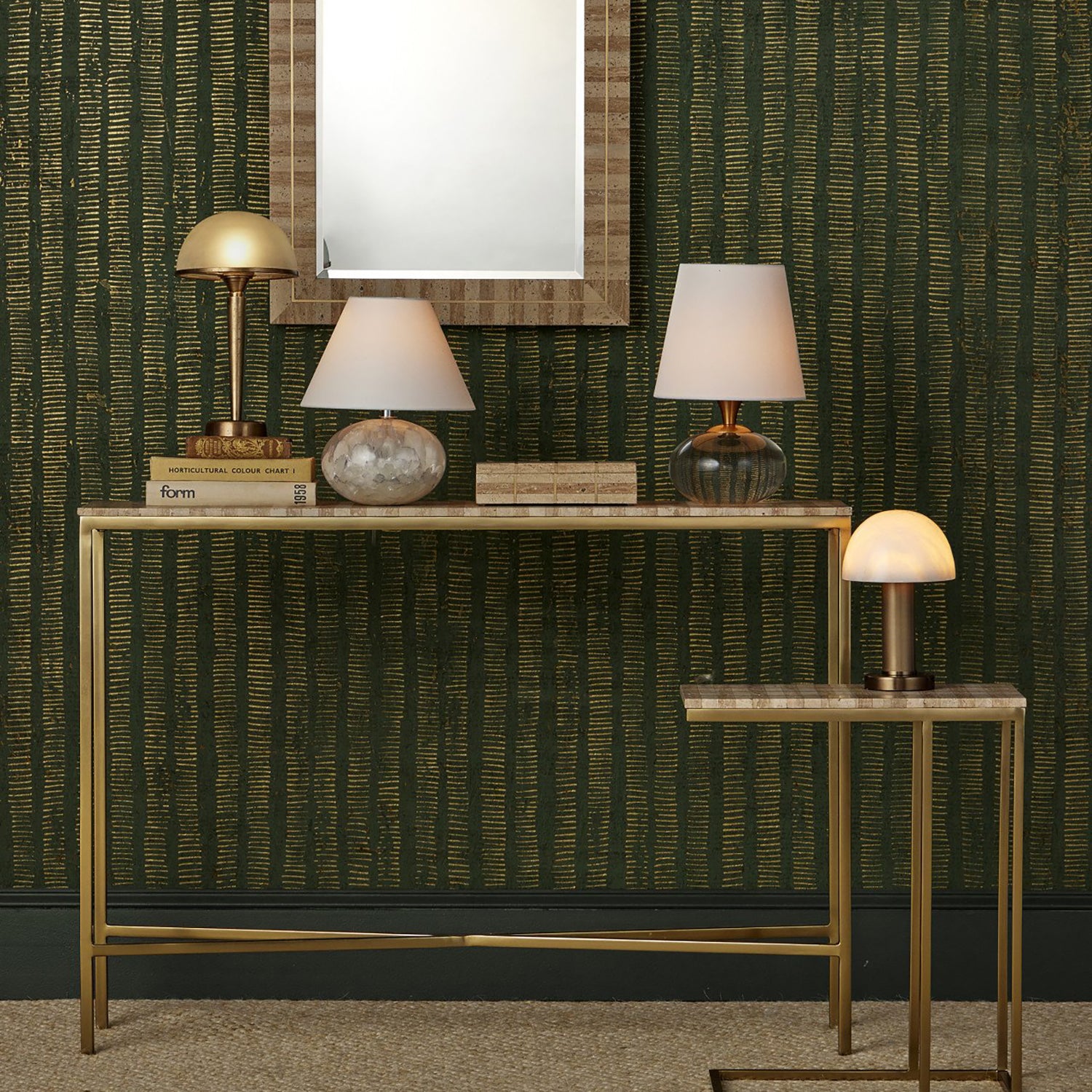 Currey & Co La Gravite Mini Table Lamp