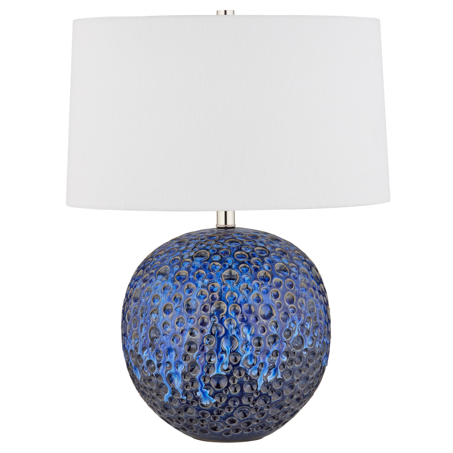 Currey & Co Mantilla Blue Table Lamp