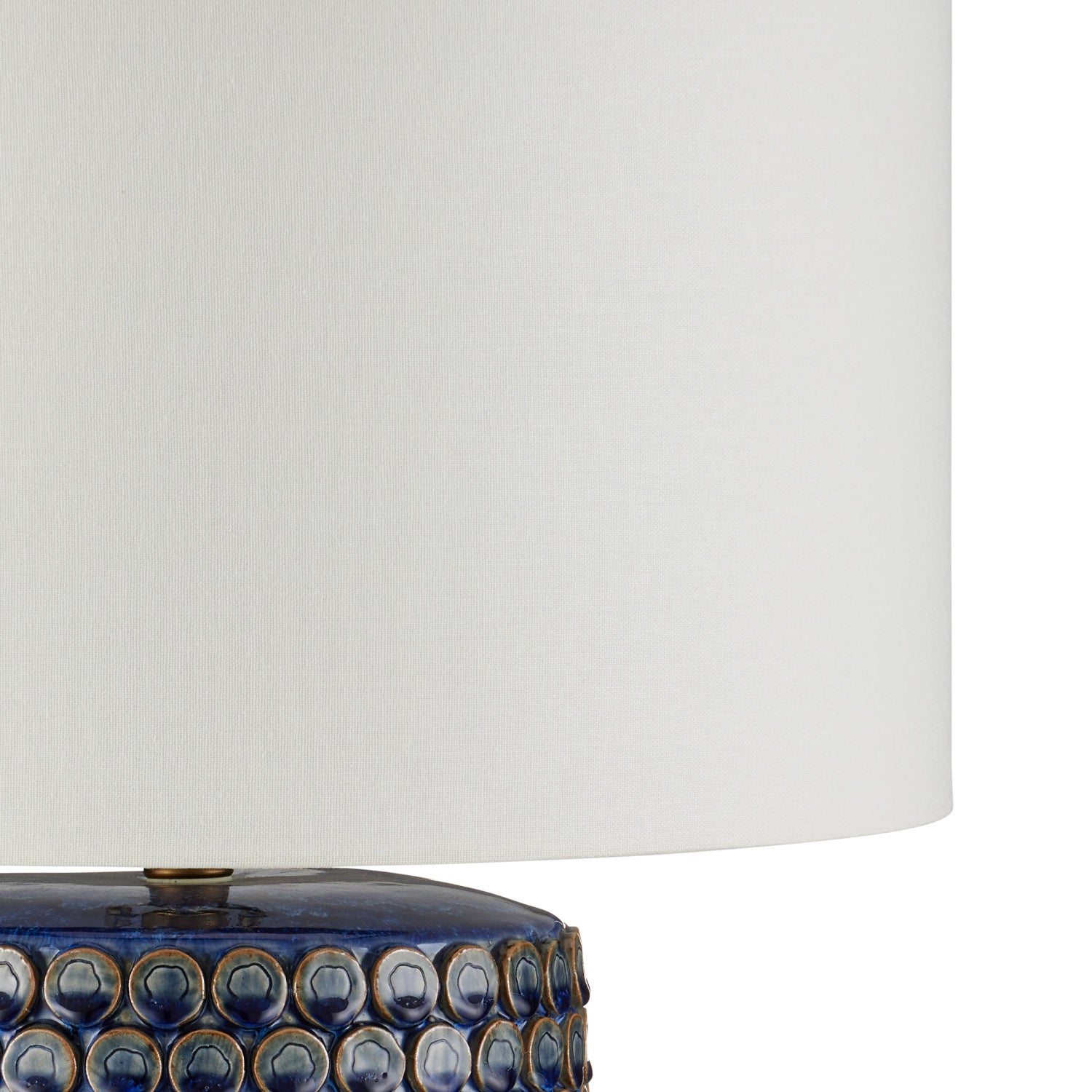 Currey & Co Lunares Blue Table Lamp