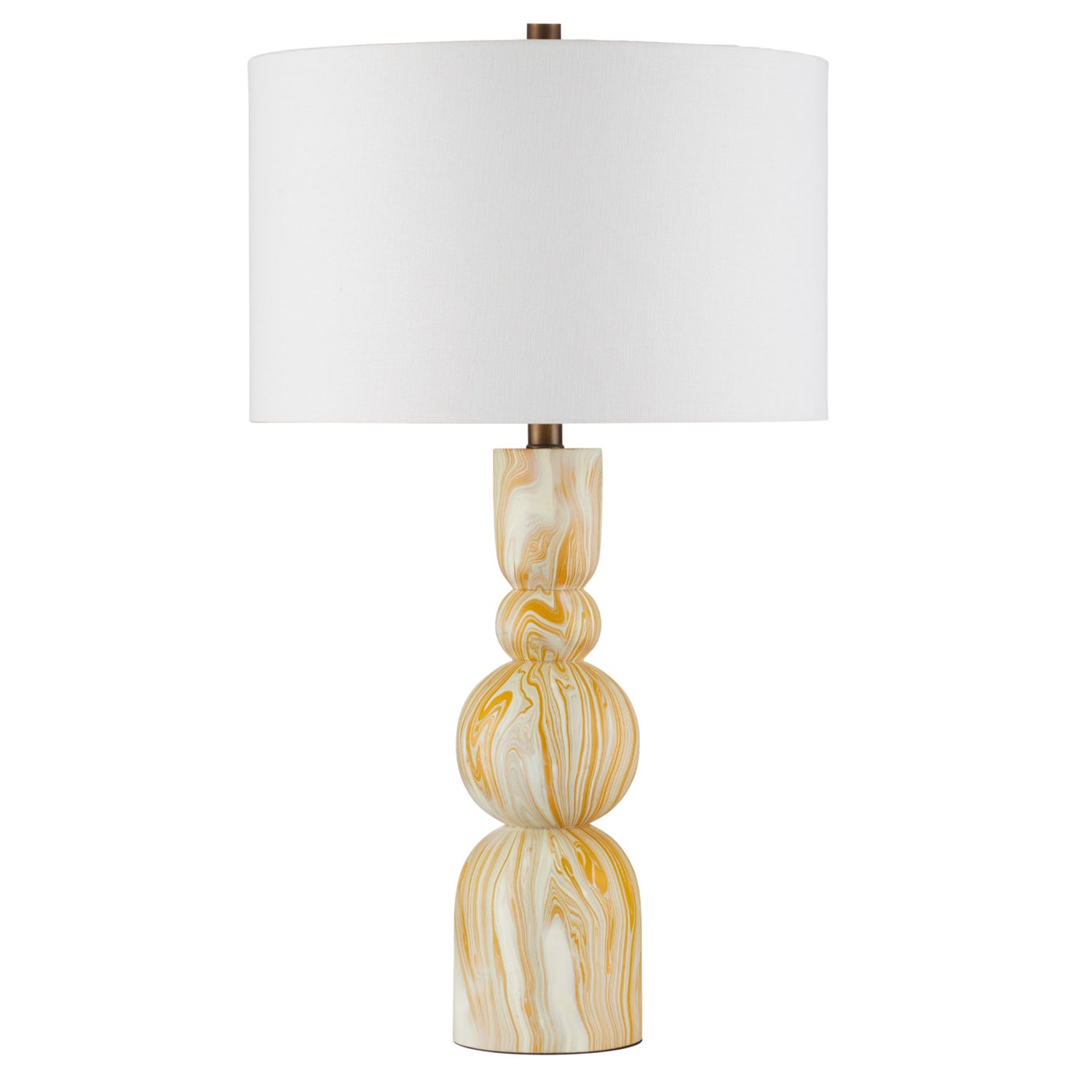 Currey & Co Chawton Yellow Table Lamp