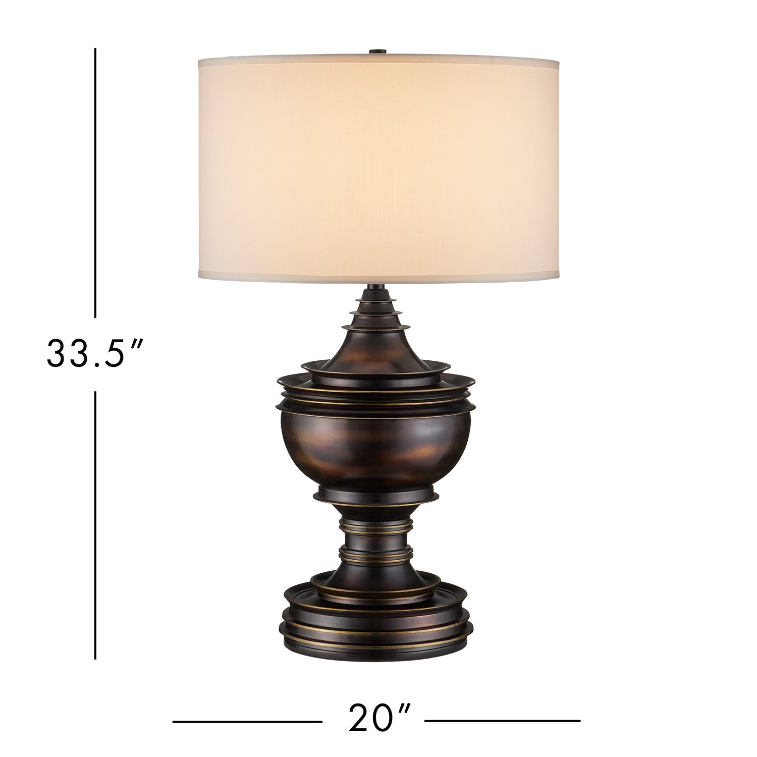 Currey & Co Tribute Table Lamp