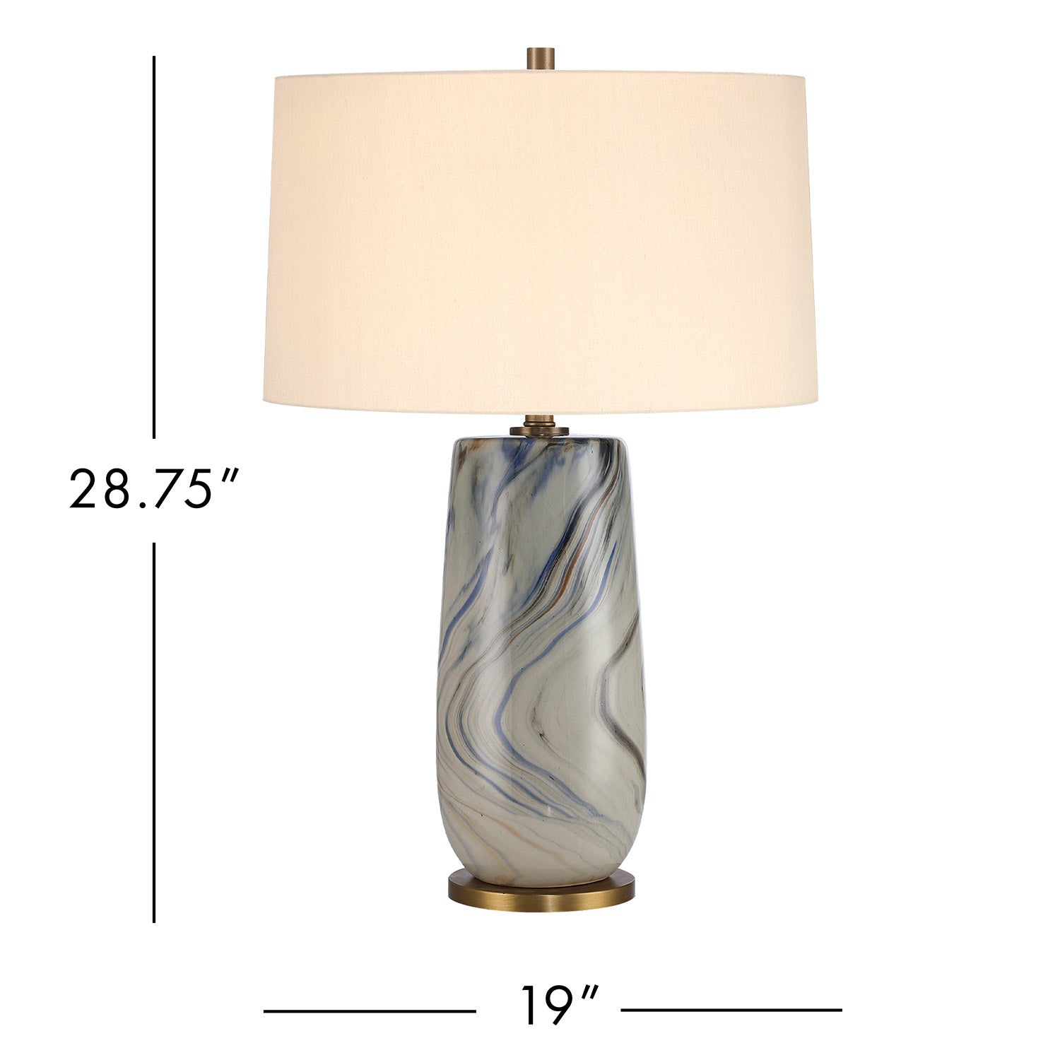 Currey & Co Rivulet Table Lamp