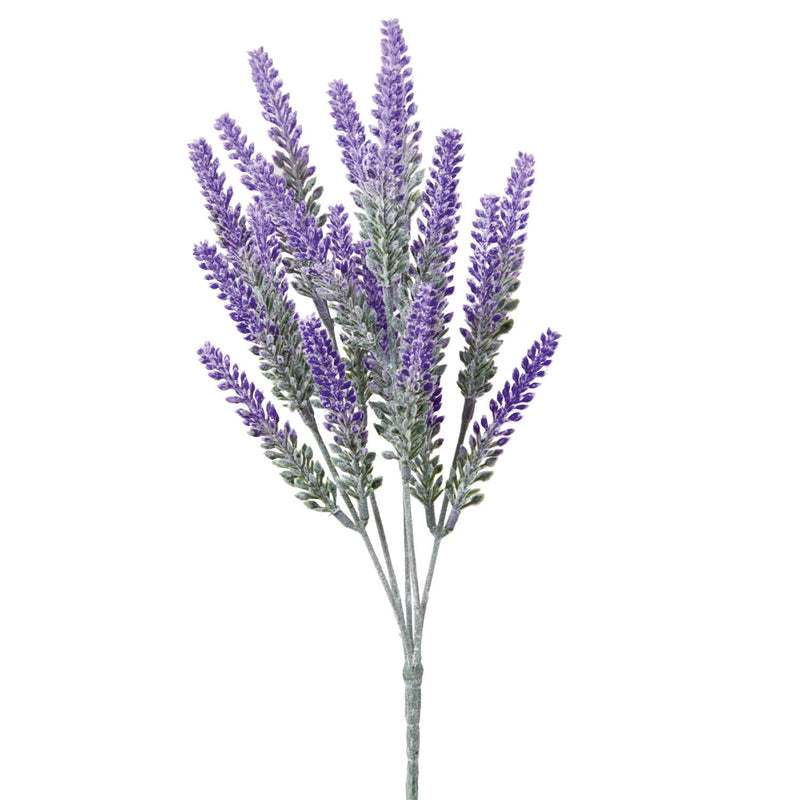 Lavender Bush Foilage Set of 2