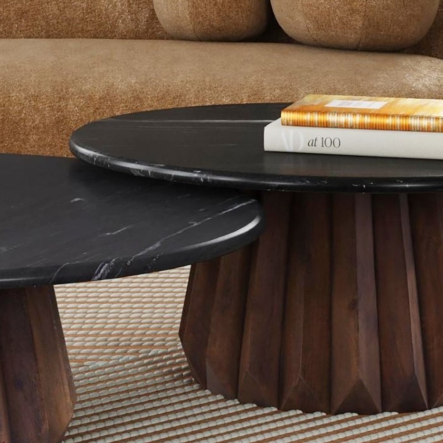 Bassett Mirror Jennings Nesting Small Cocktail Table