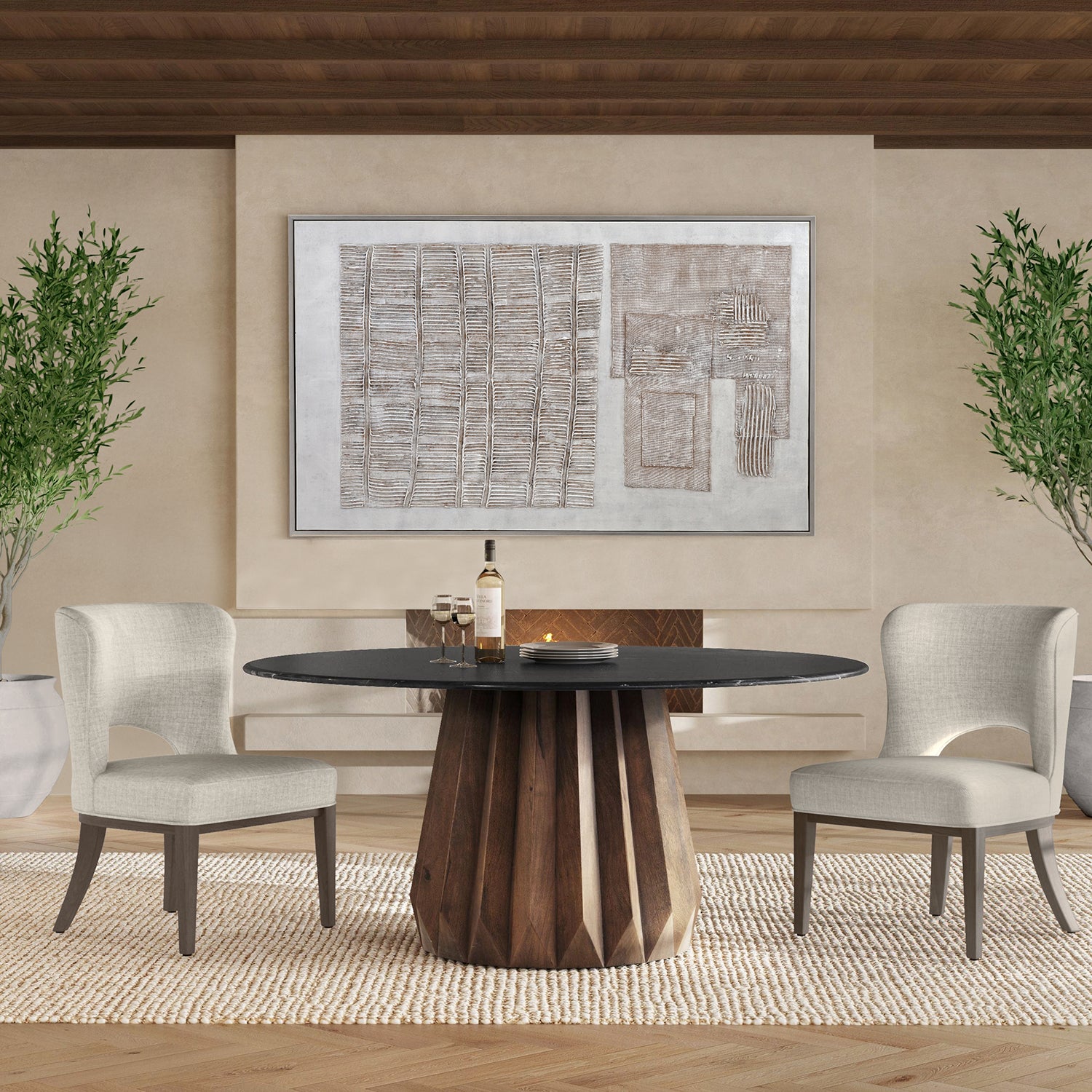 Bassett Mirror Jennings Dining Table