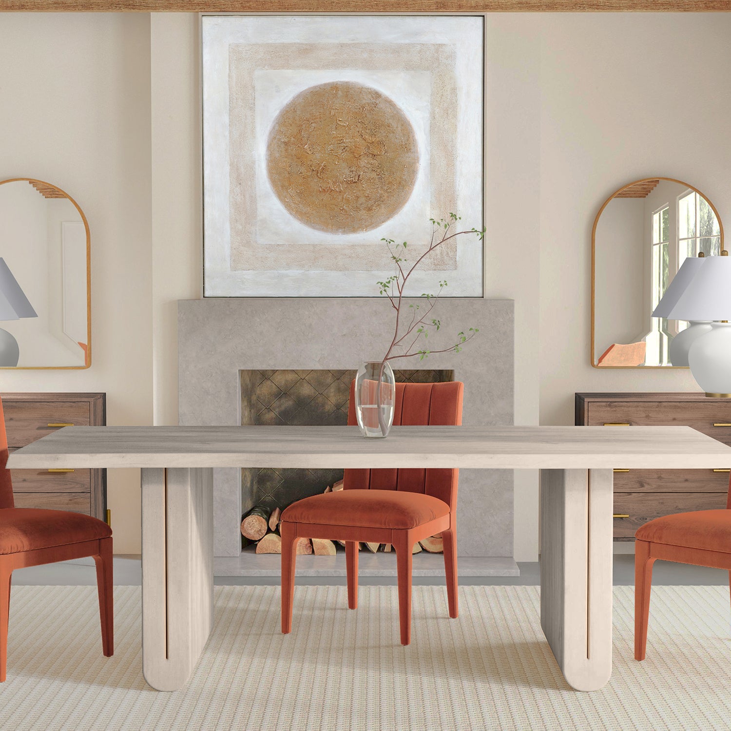 Bassett Mirror Nadia Dining Table