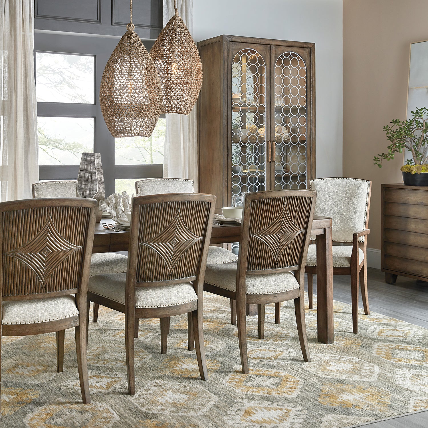 Hooker Furniture Sundance Casual Rectangle Dining Table