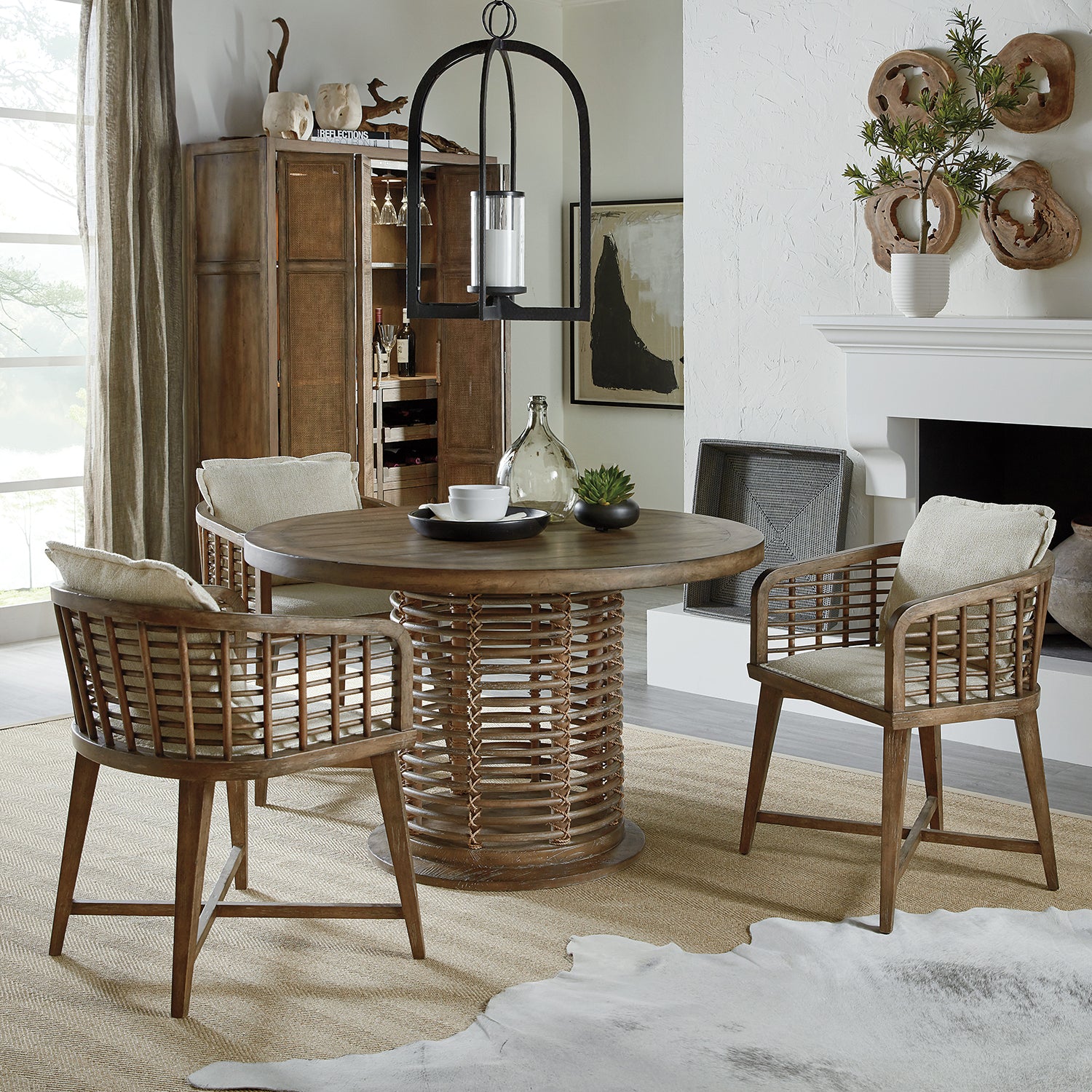 Hooker Furniture Sundance Barrel Back Chair Set of 2