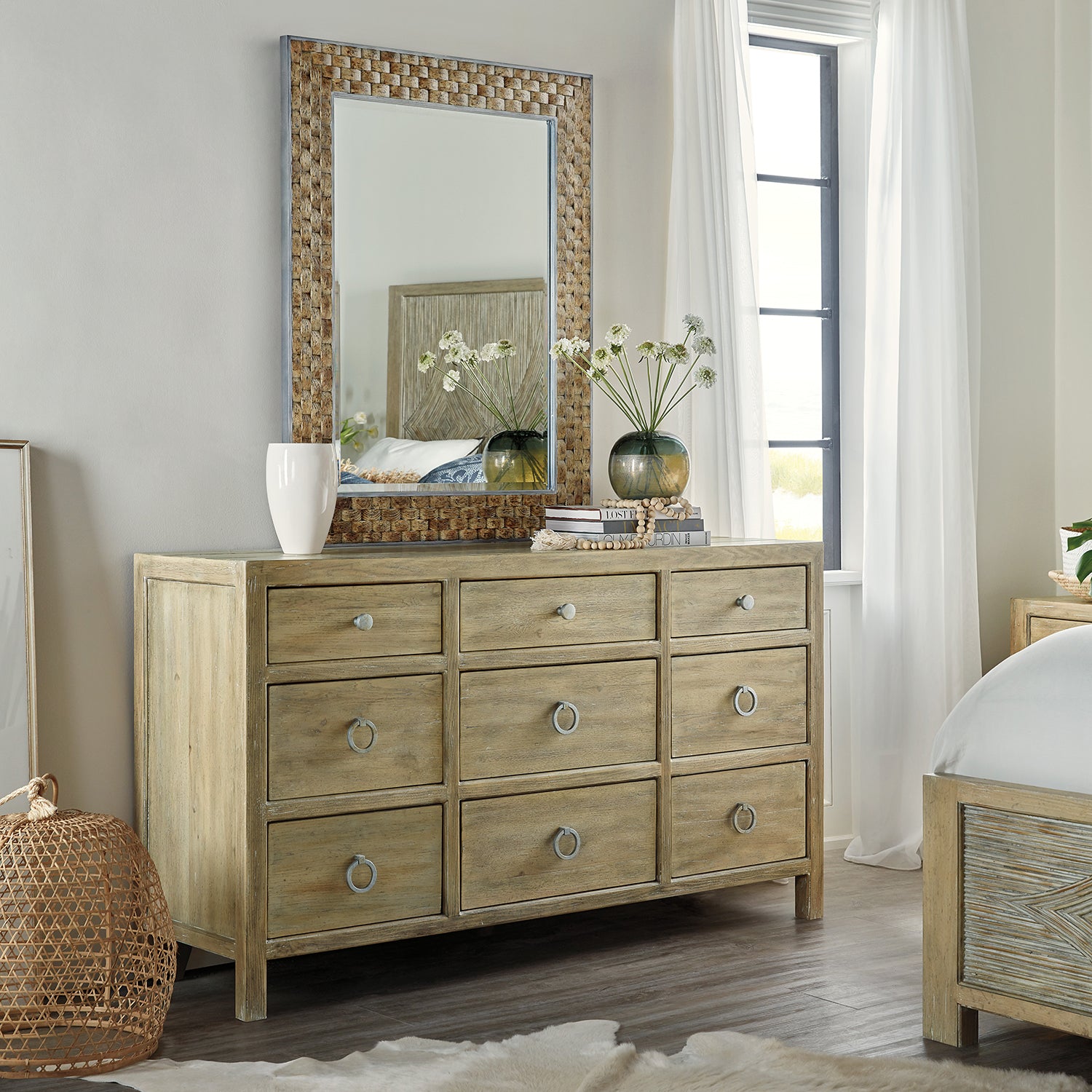 Hooker Furniture Surfrider Nine-Drawer Dresser