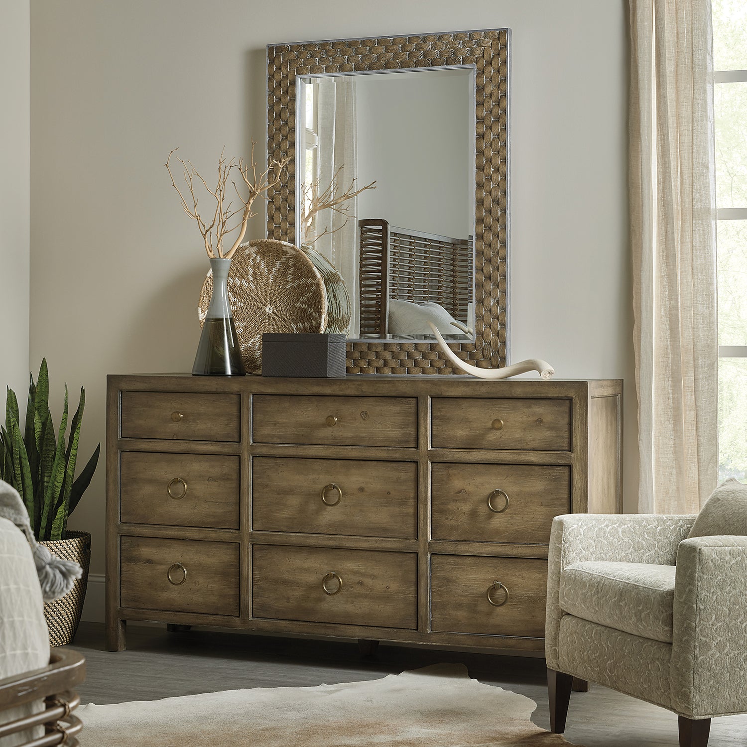 Hooker Furniture Sundance Nine-Drawer Dresser