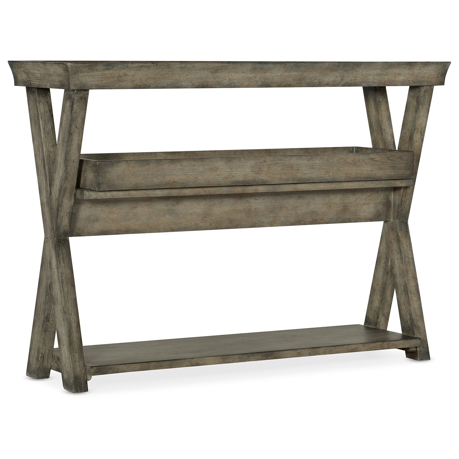 Hooker Furniture Alfresco Pertuso Tray Top Consulate Table - Final Sale