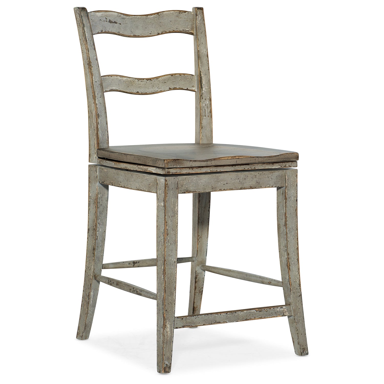 Hooker Furniture Alfresco La Riva Ladder Back Swivel Counter Stool Set of 2