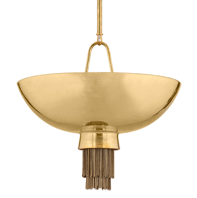 Corbett Lighting Sutherland Pendant in Vintage Bronze, primary product view