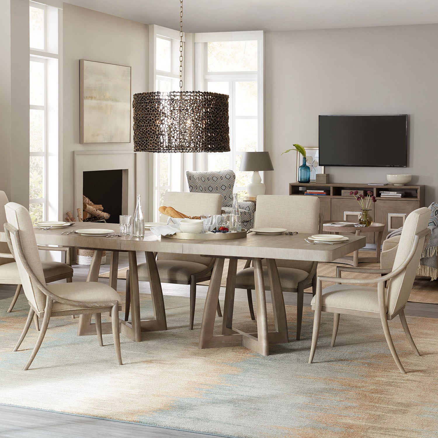 Hooker Furniture Affinity Slope Side Chair Set of 2