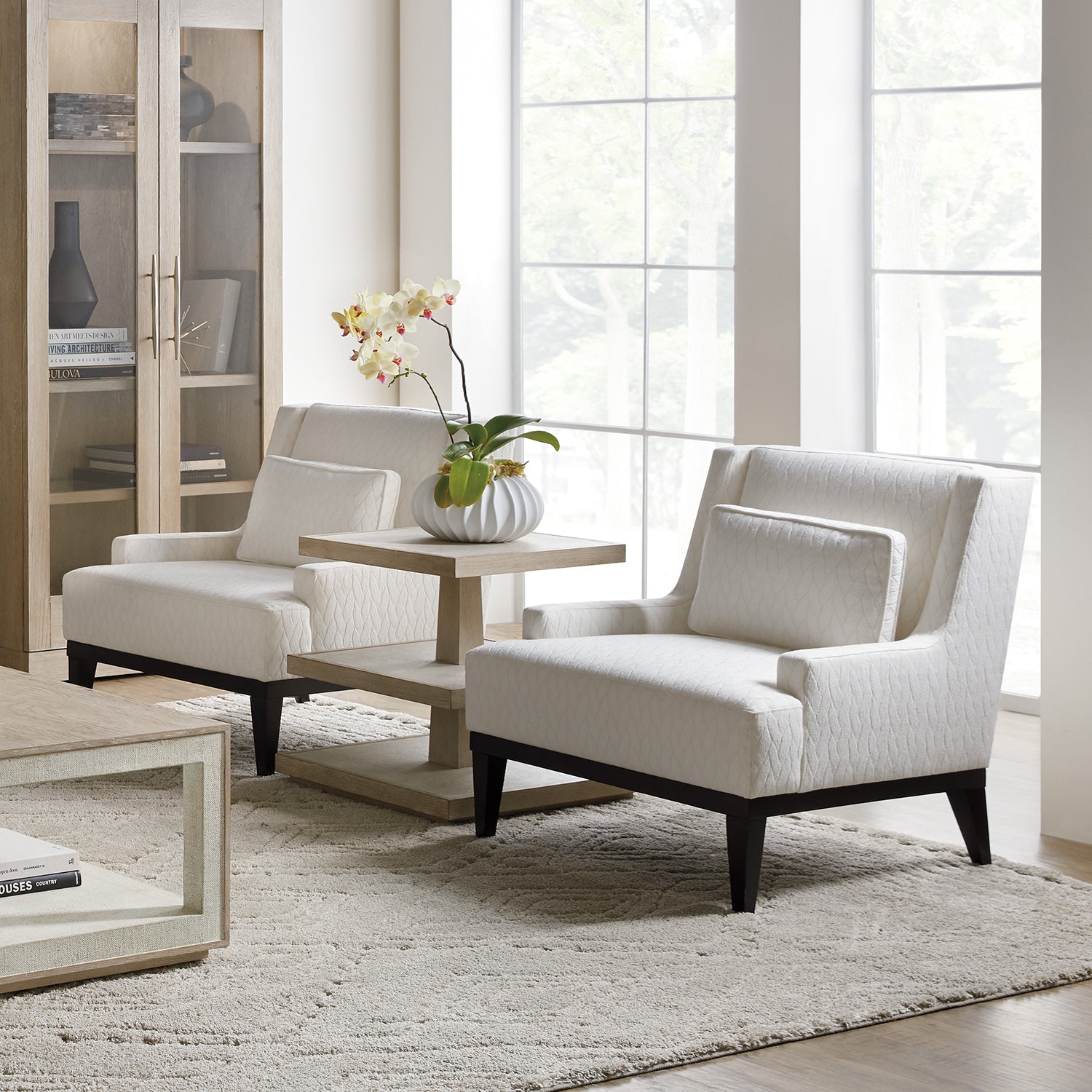 Hooker Furniture Cascade 3-Tiered End Table Set of 2