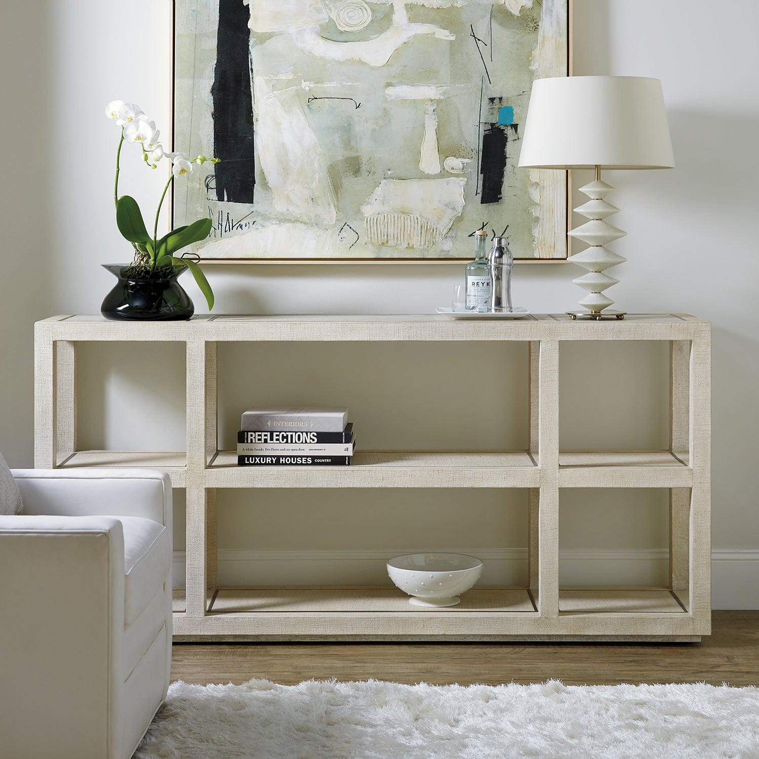 Hooker Furniture Cascade Living Room Console Table