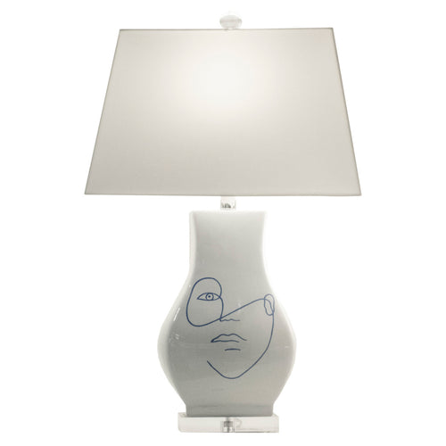 Wildwood Abstract Portrait II Table Lamp