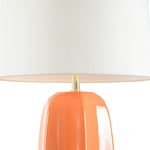 Wildwood Orange Splash Table Lamp