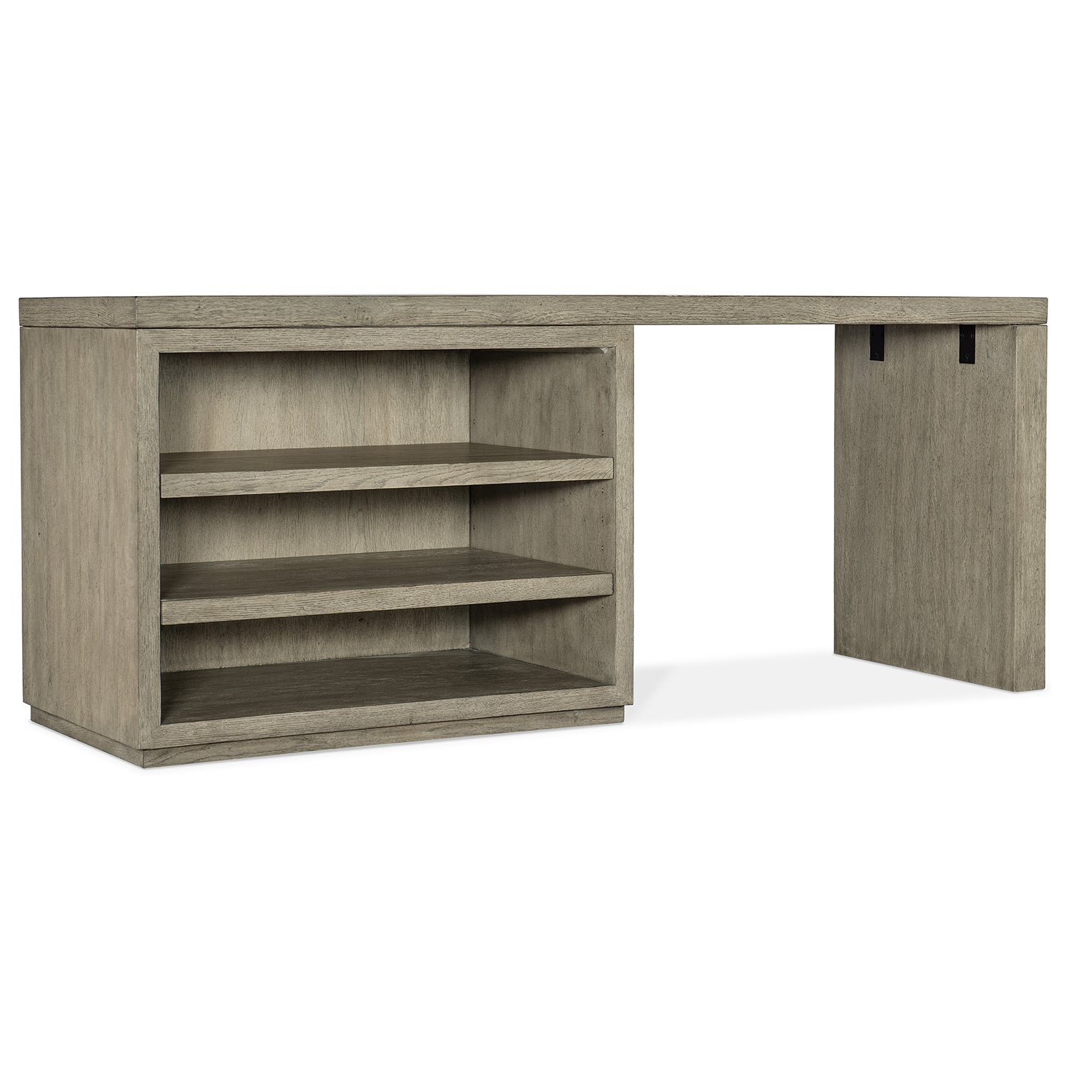 Hooker Furniture Linville Falls Desk with Open Desk Cabinet