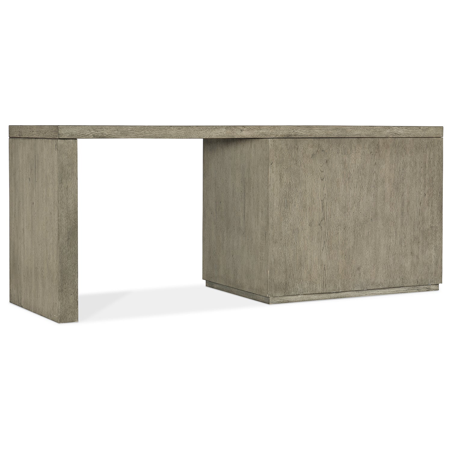 Hooker Furniture Linville Falls Desk with Open Desk Cabinet