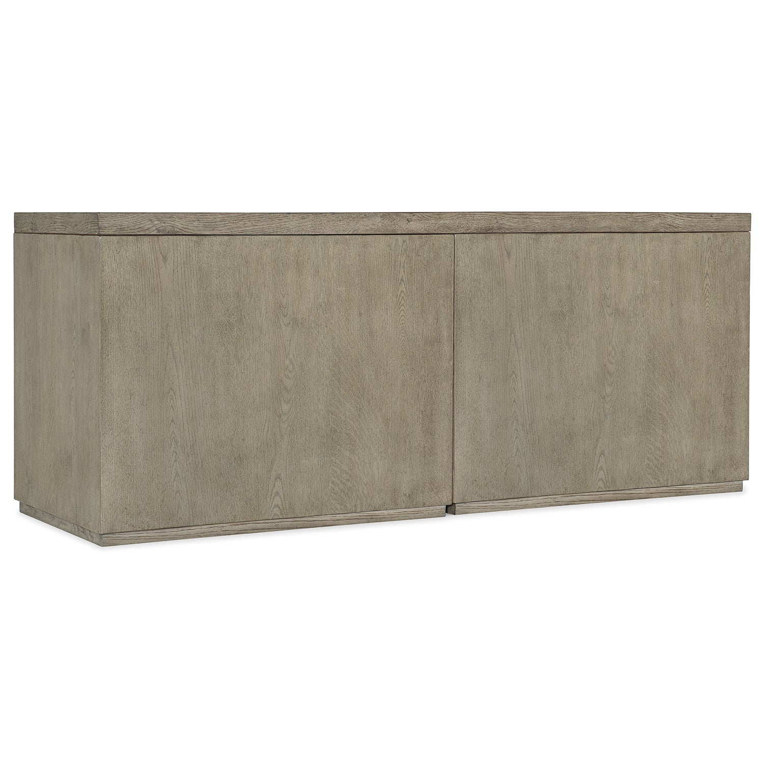 Hooker Furniture Linville Falls Credenza with Lateral File and Open Desk Cabinet