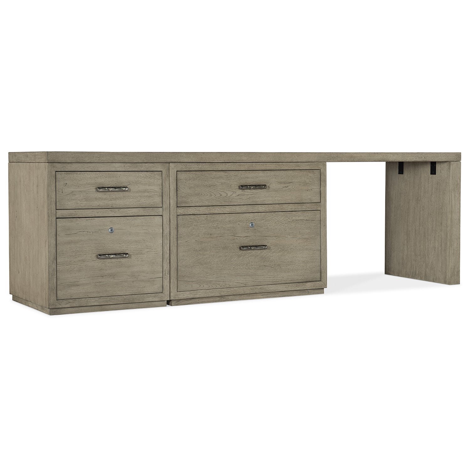 Hooker Furniture Linville Falls Desk with File and Lateral File