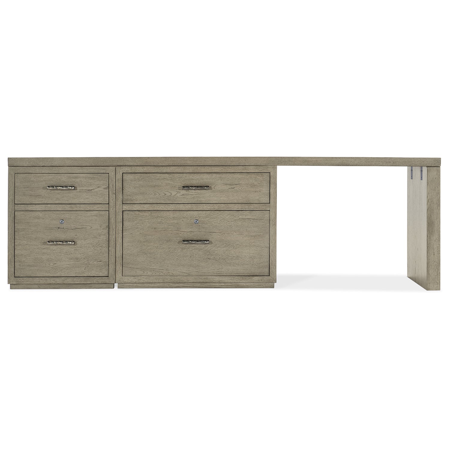 Hooker Furniture Linville Falls Desk with File and Lateral File