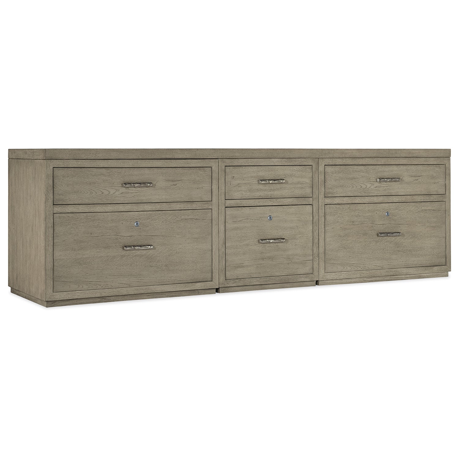 Hooker Furniture Linville Falls Credenza with File and Two Lateral Files