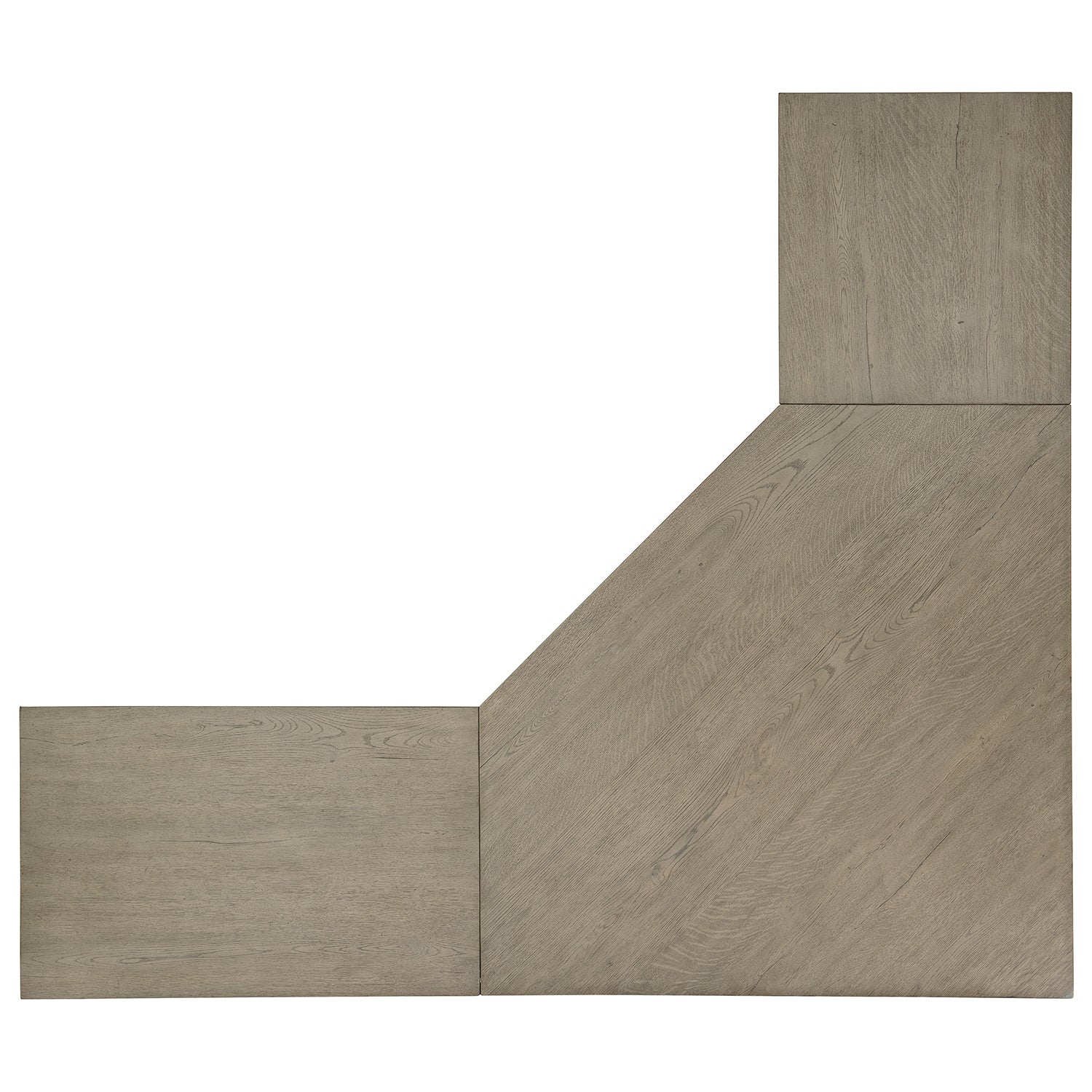 Hooker Furniture Linville Falls Corner Desk with File and Lateral File