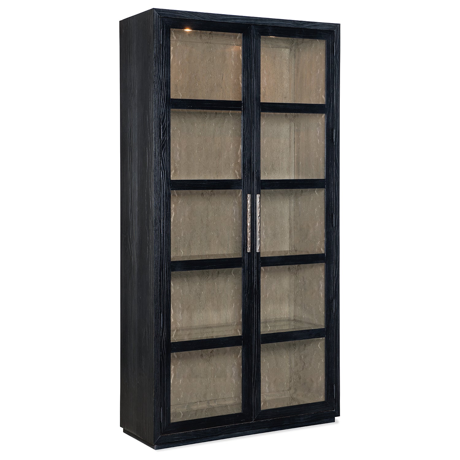 Hooker Furniture Linville Falls Shou Sugi Ban Curio Cabinet