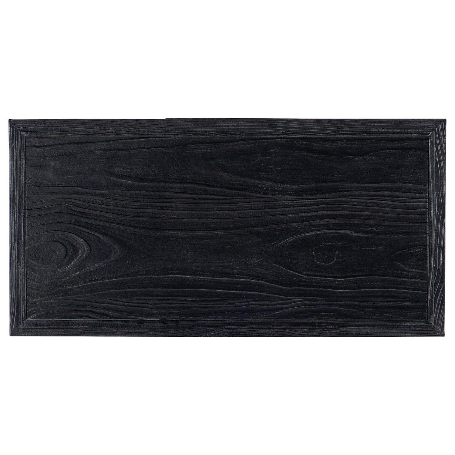 Hooker Furniture Linville Falls Shou Sugi Ban Two Drawer Nightstand