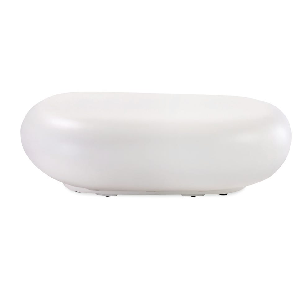 Sunset West Pebble Bone Outdoor Coffee Table