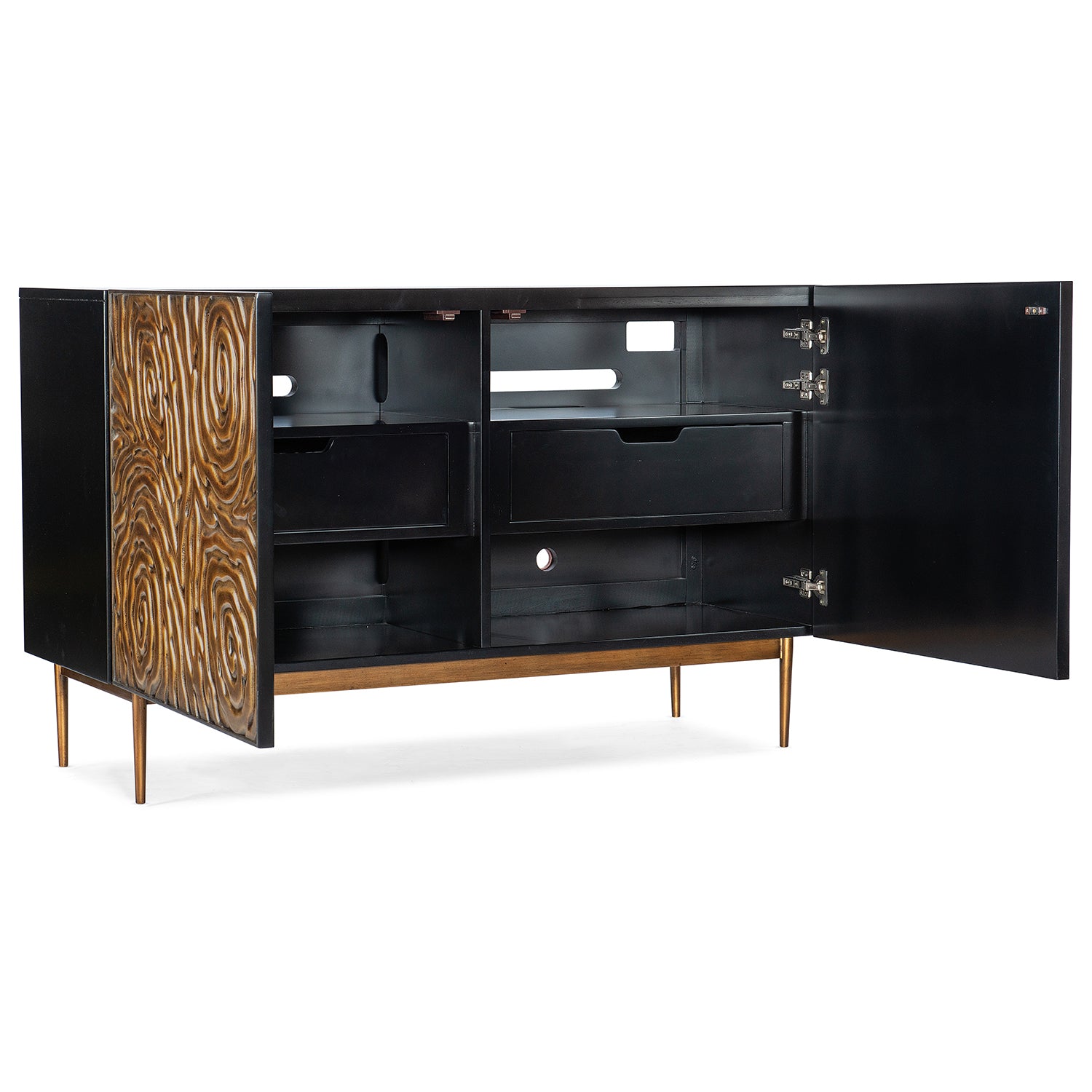 Hooker Furniture Melange Fingerprints Two Door Credenza