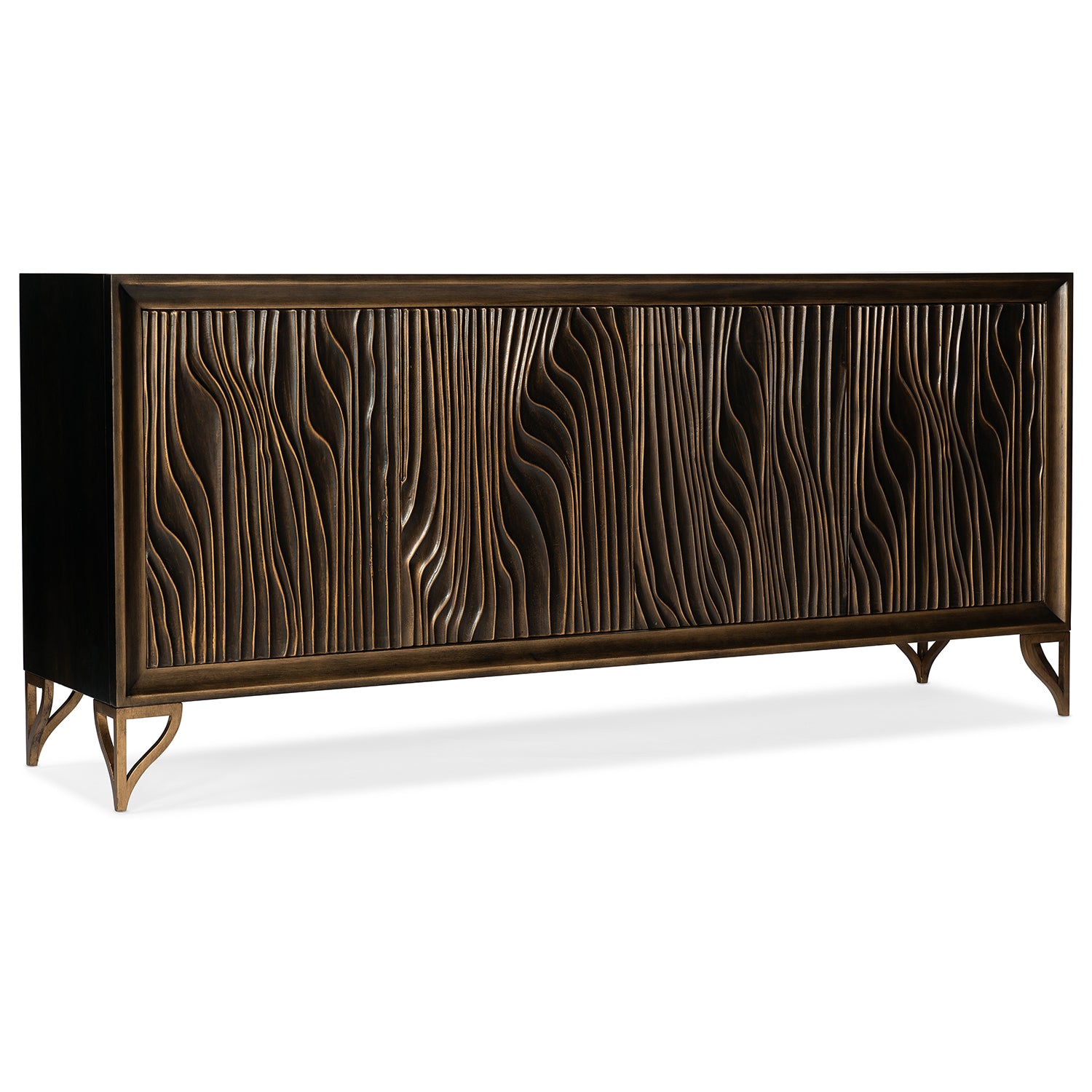 Hooker Furniture Melange Mountgomery Four Door Credenza