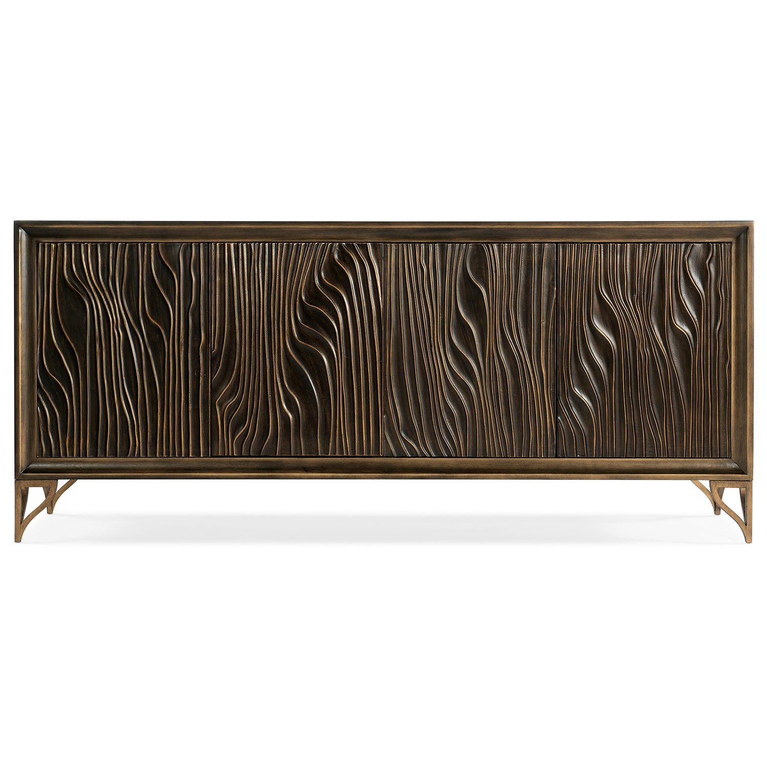 Hooker Furniture Melange Mountgomery Four Door Credenza